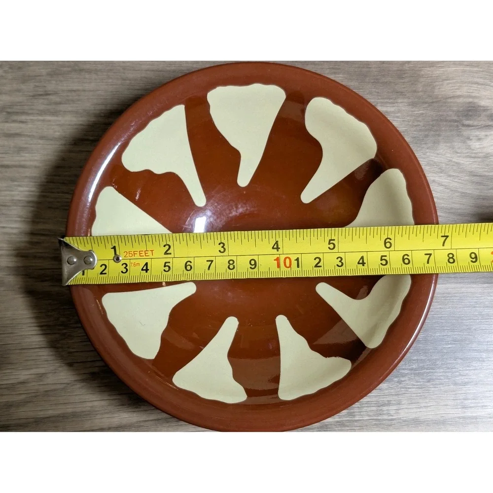 Mezze & Appetizer‎ Melamine Bowls Set of 5 Abstract Brown Cream Saudi Arabia
